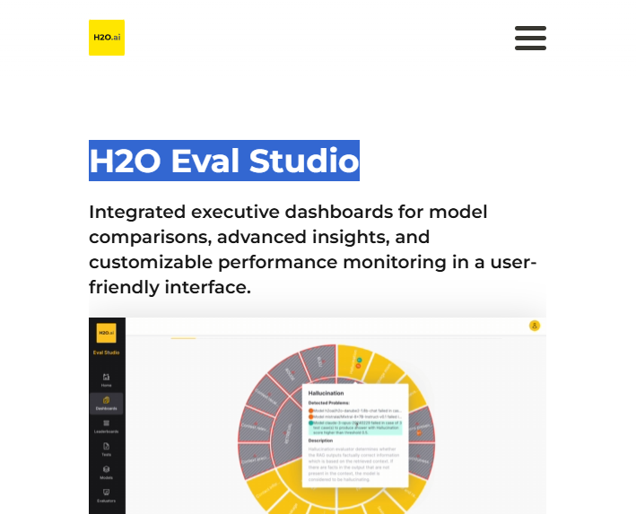 H2O Eval Studio
