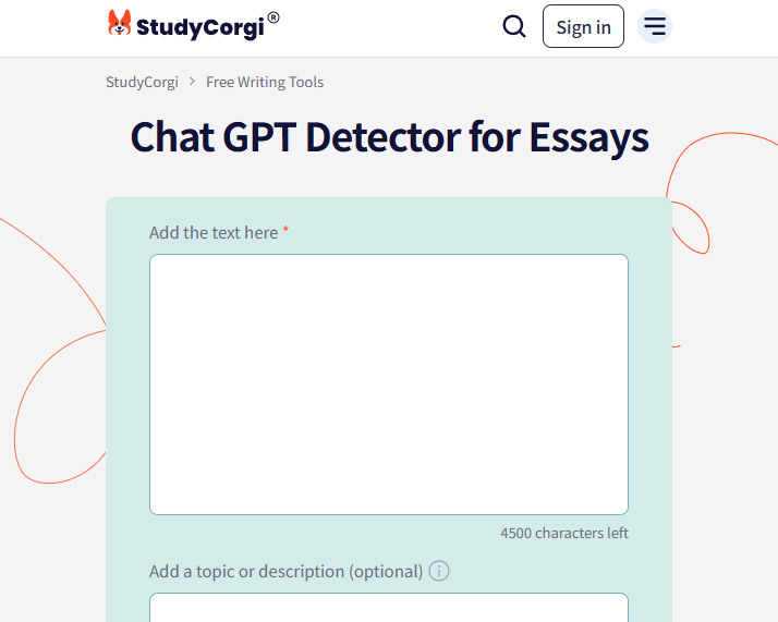 Chat GPT Detector